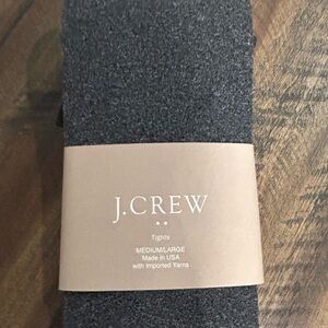 NWT JCREW GREY TIGHTS M/L